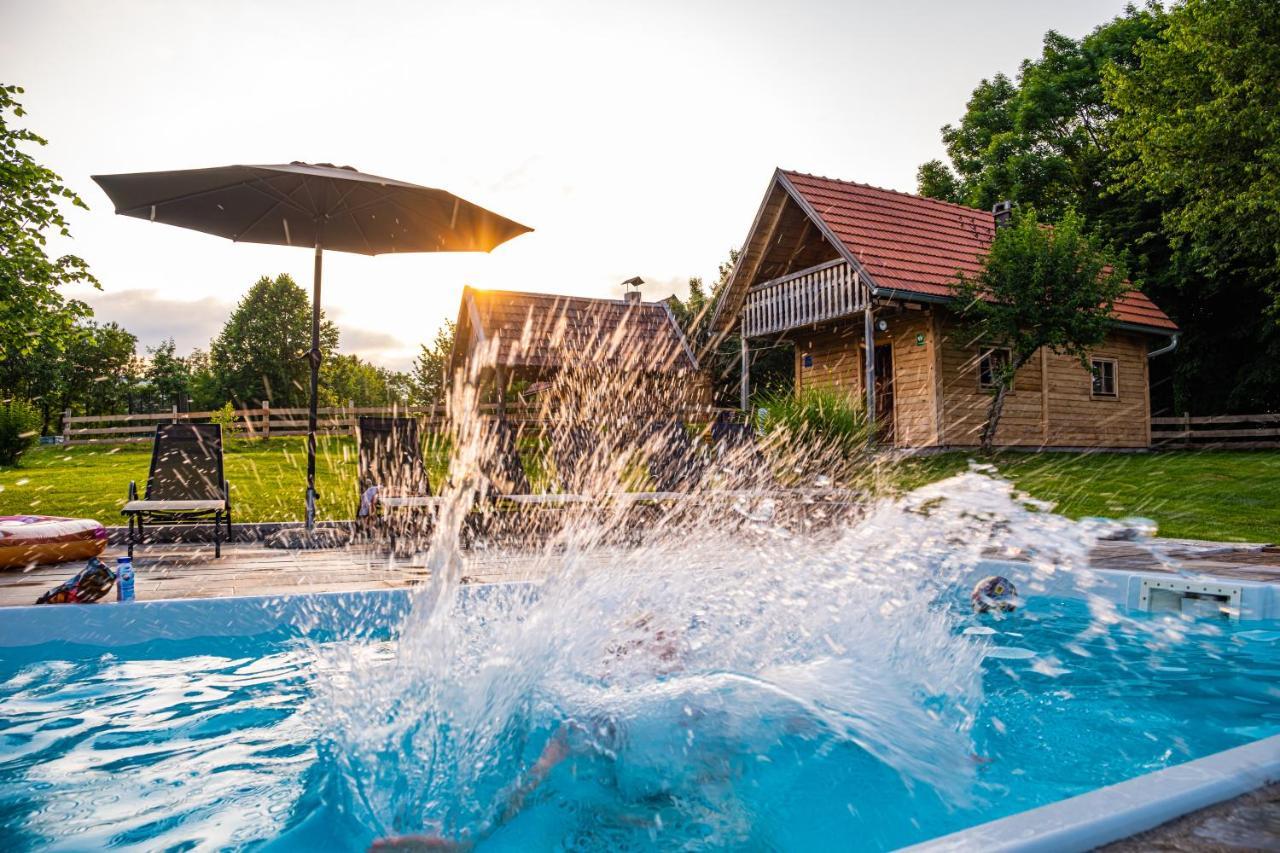 Apartment Iko Rakovica Bagian luar foto